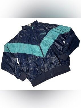 Vintage Large Meri Griffins Resorts Casino Windbreaker Jacket Thinsulate Casino